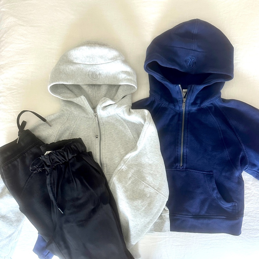 Lululemon Athletica Light Gray Hoodie